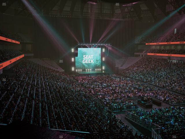 Dickies Arena - Section Loge 7 D Seat View