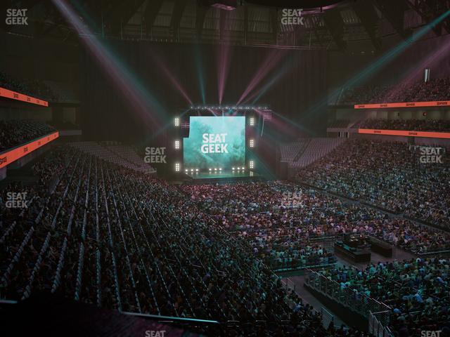 Dickies Arena - Section Loge 7 D Seat View