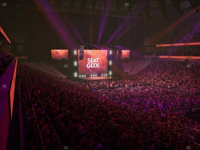 Dickies Arena - Section Loge 8 A Seat View