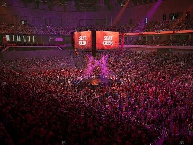 Dickies Arena - Section Loge 8 A Seat View