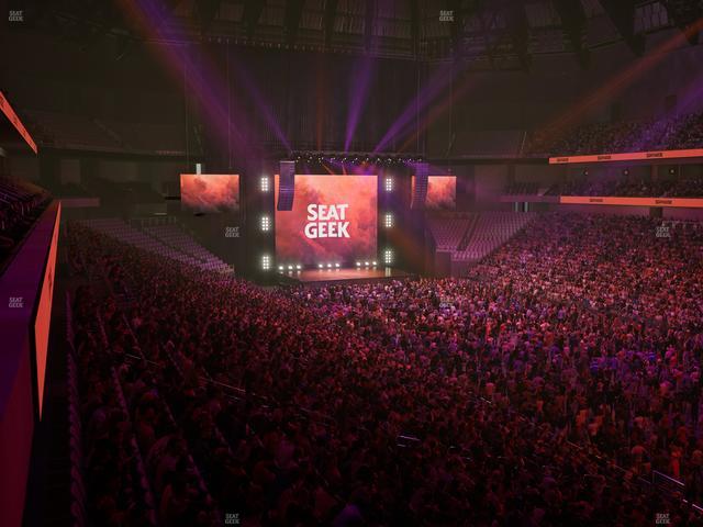 Dickies Arena - Section Loge 8 A Seat View