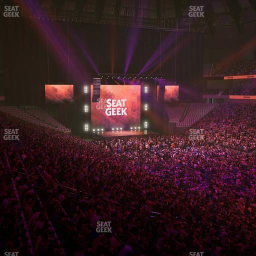 Dickies Arena - Section Loge 8 A Seat View