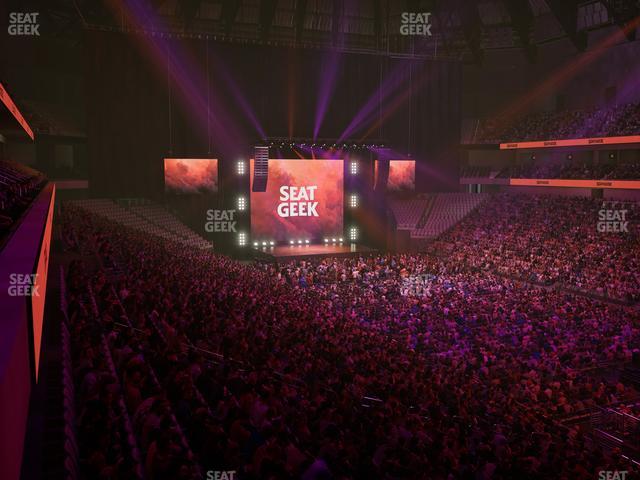 Dickies Arena - Section Loge 8 A Seat View Dickies Arena - Section Loge 8 A Seat View