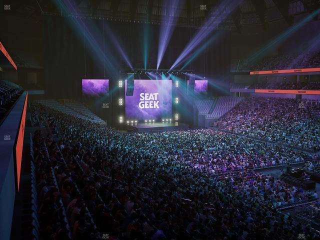 Dickies Arena - Section Loge 8 A Seat View