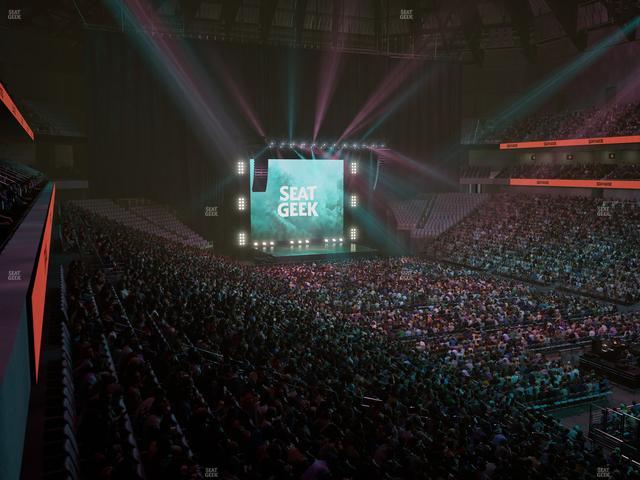 Dickies Arena - Section Loge 8 A Seat View