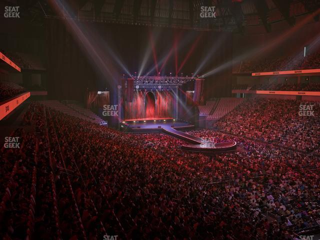 Dickies Arena - Section Loge 8 B Seat View