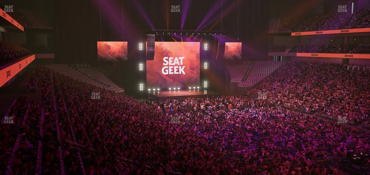 Dickies Arena - Section Loge 8 B Seat View