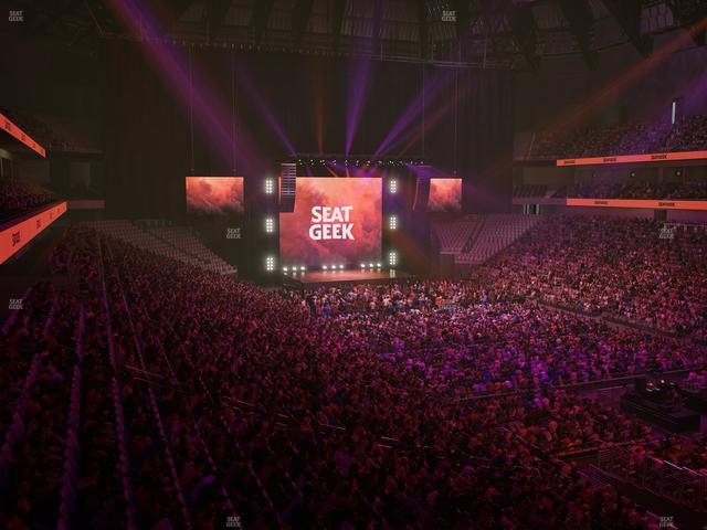 Dickies Arena - Section Loge 8 B Seat View