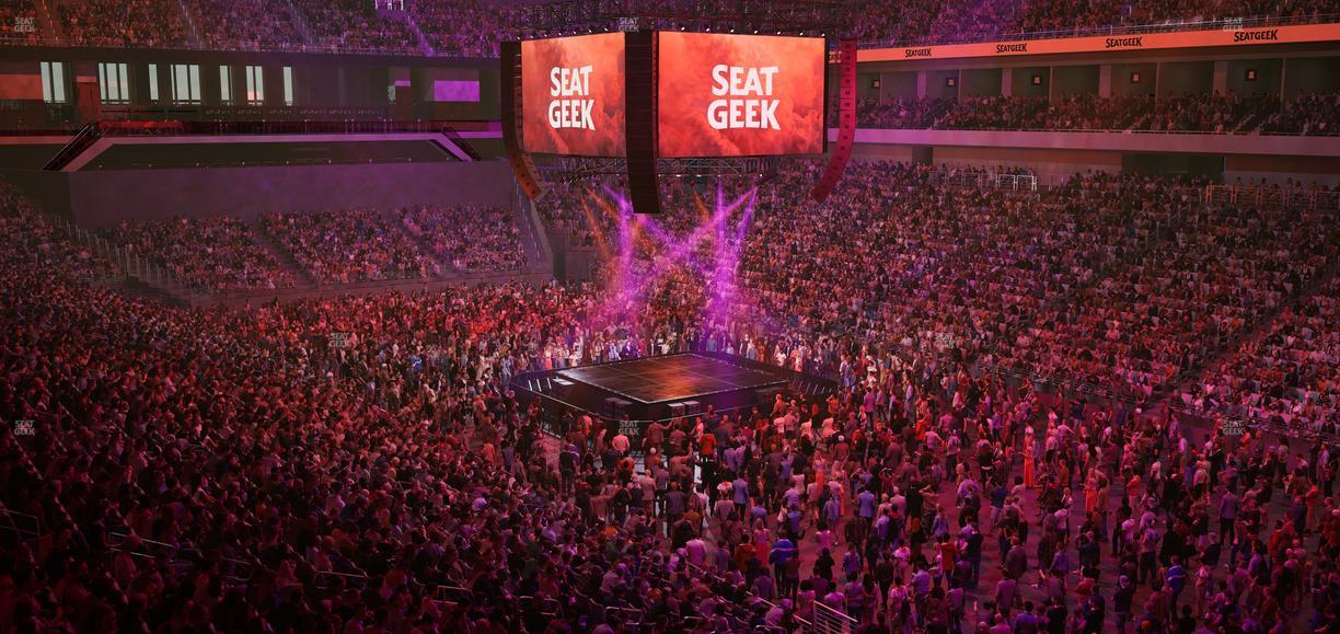 Dickies Arena - Section Loge 8 B Seat View