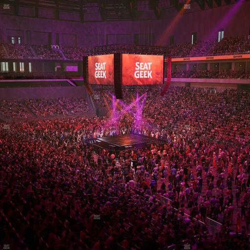 Dickies Arena - Section Loge 8 B Seat View