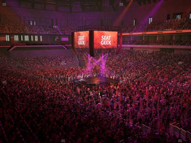 Dickies Arena - Section Loge 8 B Seat View