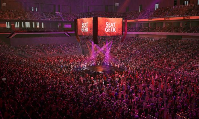 Dickies Arena - Section Loge 8 B Seat View