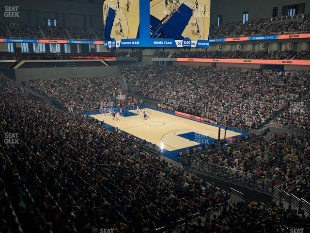 Dickies Arena - Section Loge 8 B Seat View