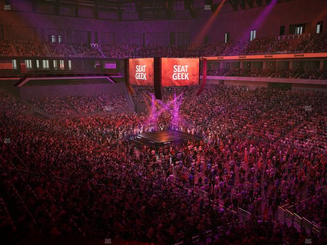 Dickies Arena - Section Loge 8 C Seat View