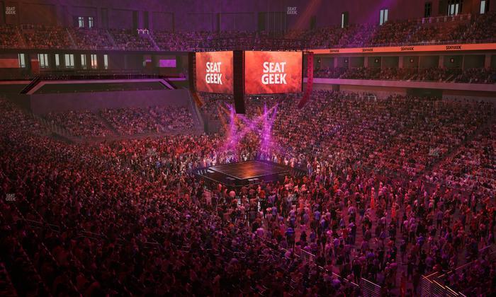Dickies Arena - Section Loge 8 C Seat View