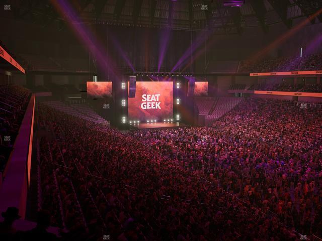 Dickies Arena - Section Loge 8 C Seat View