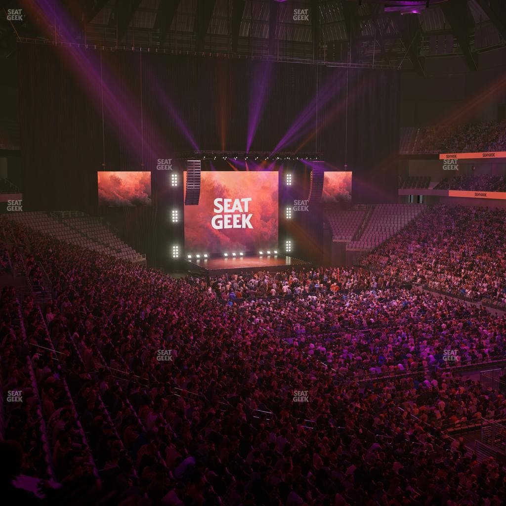 Dickies Arena - Section Loge 8 C Seat View