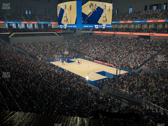 Dickies Arena - Section Loge 8 C Seat View