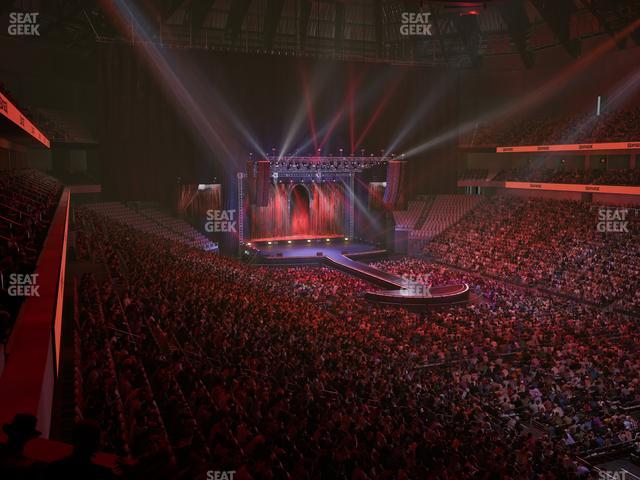 Dickies Arena - Section Loge 8 C Seat View