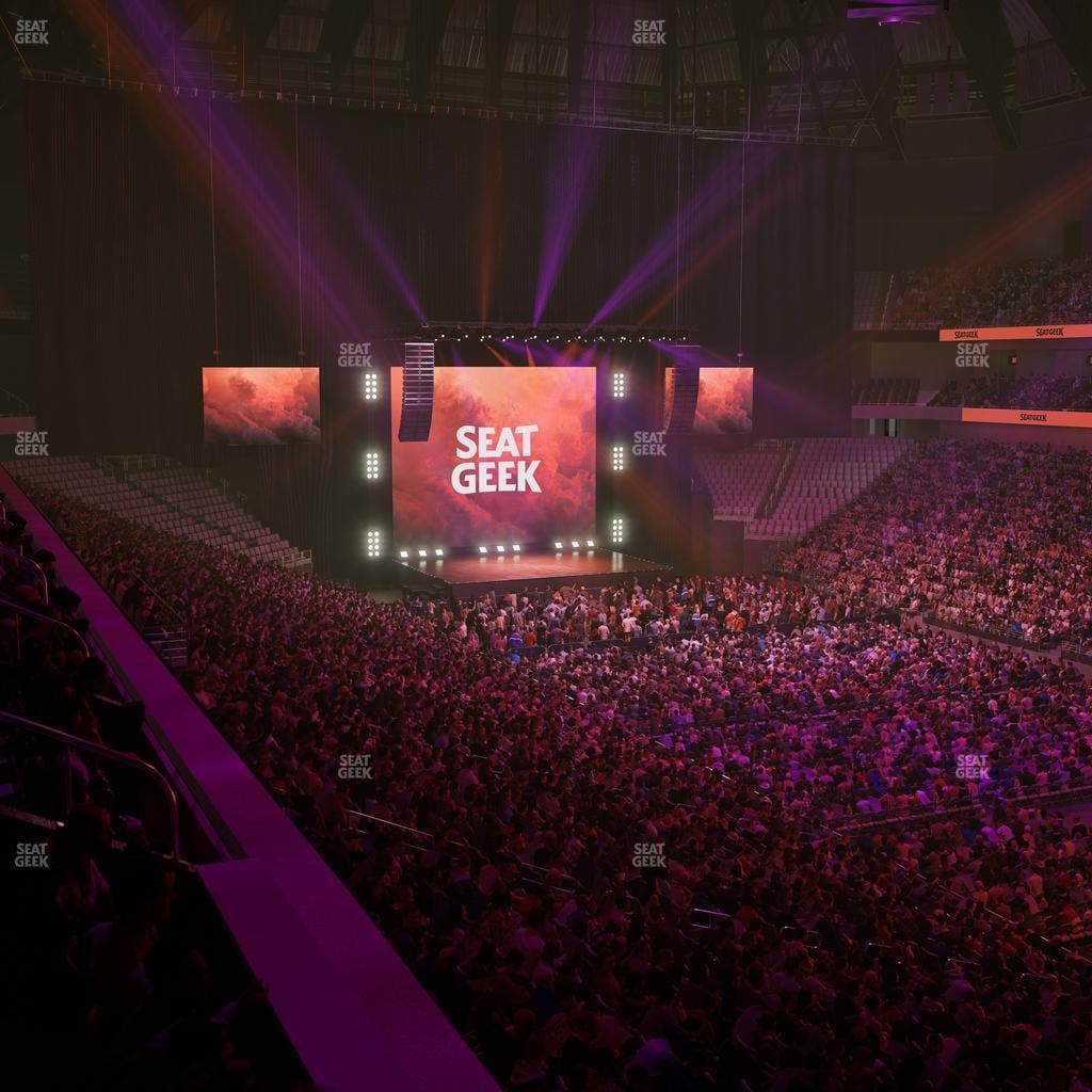 Dickies Arena - Section Loge 8 D Seat View