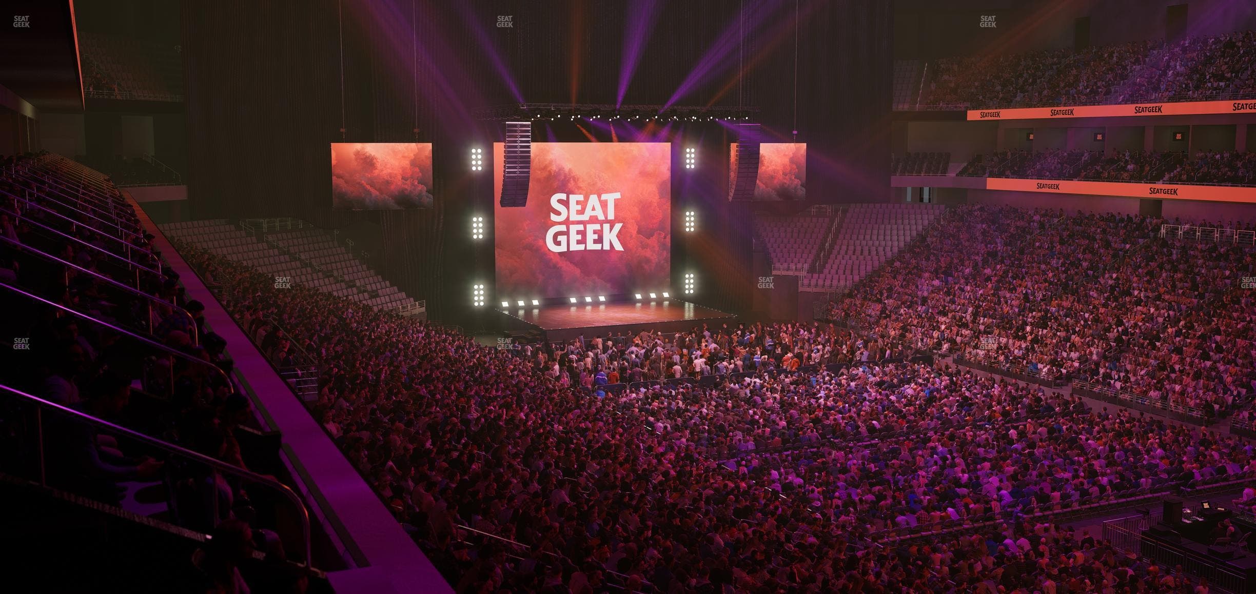 Dickies Arena - Section Loge 8 D Seat View