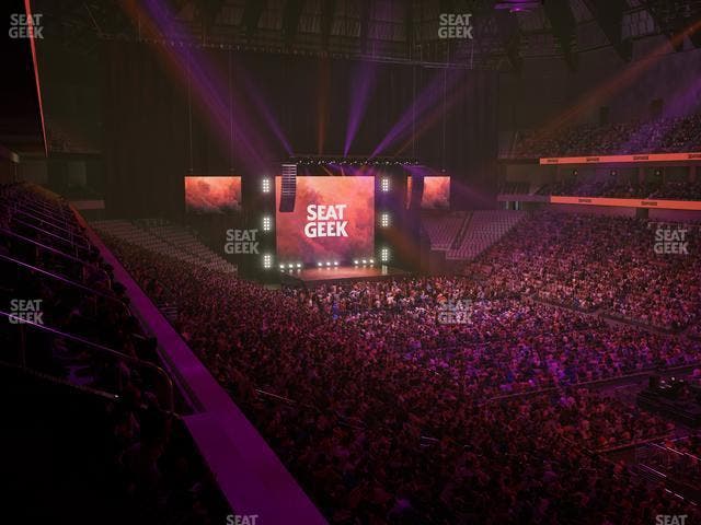 Dickies Arena - Section Loge 8 D Seat View