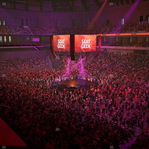 Dickies Arena - Section Loge 8 D Seat View