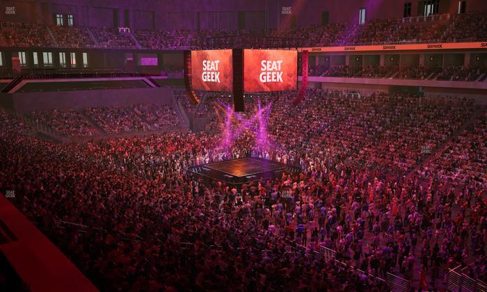 Dickies Arena - Section Loge 8 D Seat View