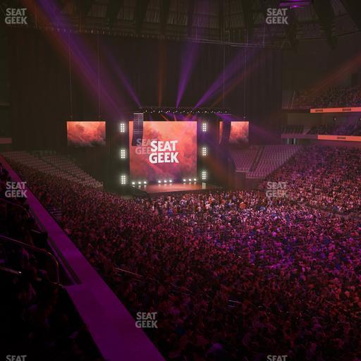 Dickies Arena - Section Loge 8 D Seat View