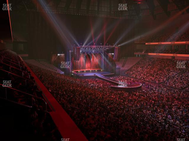 Dickies Arena - Section Loge 8 D Seat View