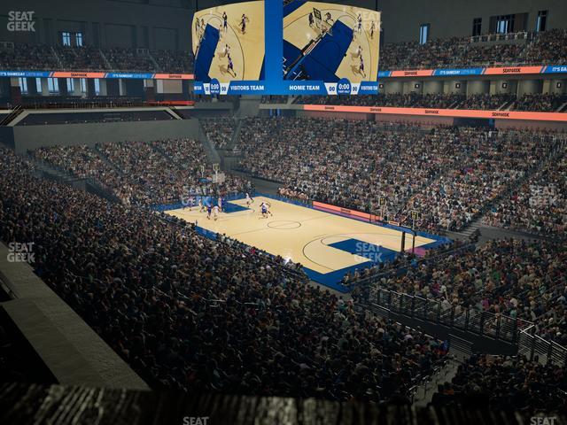 Dickies Arena - Section Loge 8 D Seat View