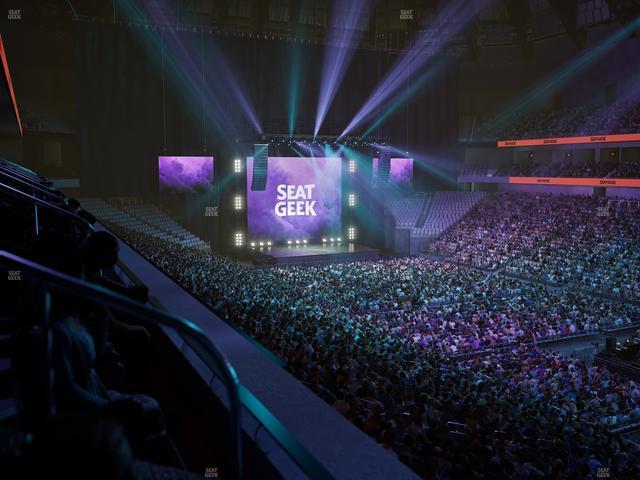 Dickies Arena - Section Loge 9 A Seat View