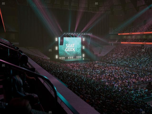 Dickies Arena - Section Loge 9 A Seat View