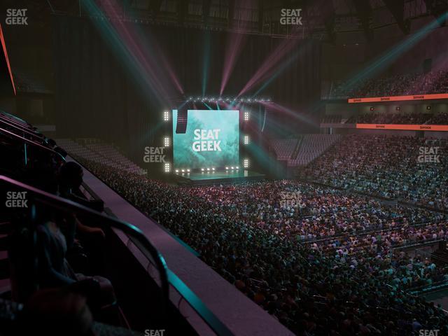 Dickies Arena - Section Loge 9 A Seat View