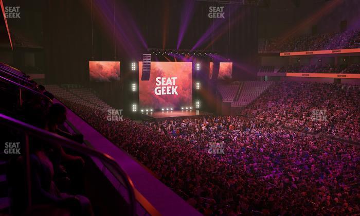 Dickies Arena - Section Loge 9 A Seat View