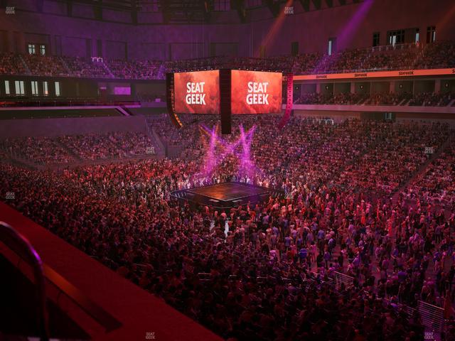 Dickies Arena - Section Loge 9 A Seat View