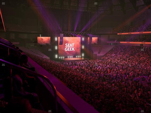 Dickies Arena - Section Loge 9 A Seat View