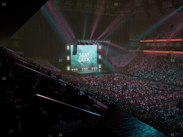 Dickies Arena - Section Loge 9 B Seat View