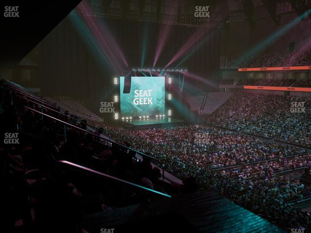 Dickies Arena - Section Loge 9 B Seat View