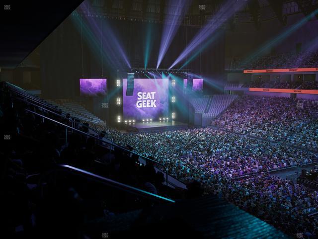 Dickies Arena - Section Loge 9 B Seat View