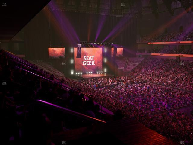 Dickies Arena - Section Loge 9 B Seat View