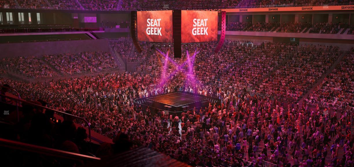 Dickies Arena - Section Loge 9 B Seat View
