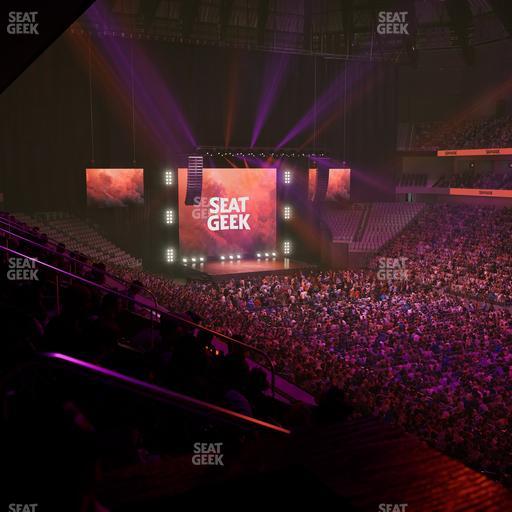 Dickies Arena - Section Loge 9 B Seat View