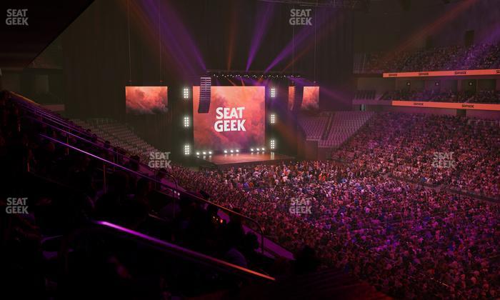 Dickies Arena - Section Loge 9 B Seat View