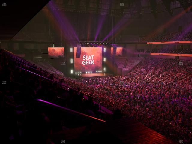 Dickies Arena - Section Loge 9 B Seat View