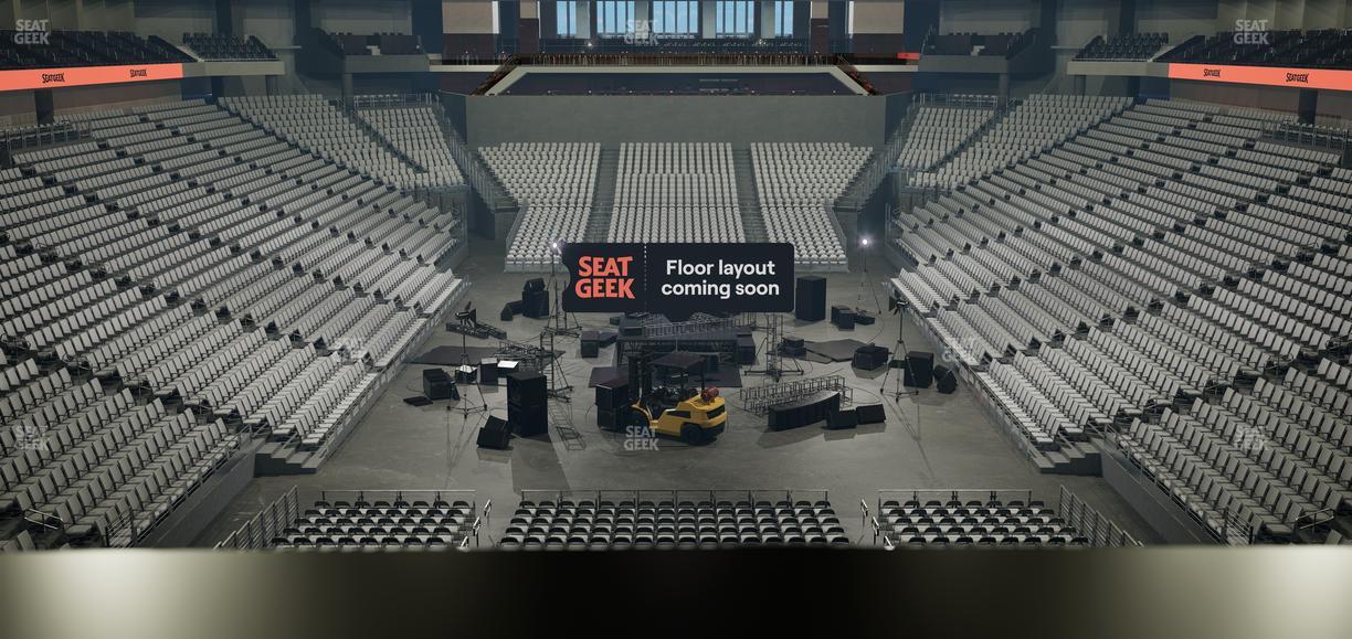 Dickies Arena - Section North Club Seat View