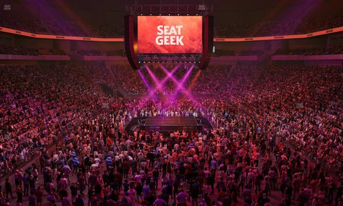 Dickies Arena - Section South Club Seat View