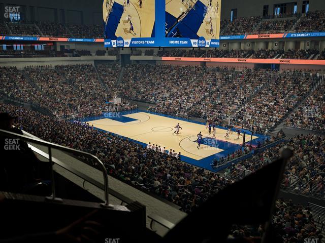Dickies Arena - Section Suite 1 B Seat View