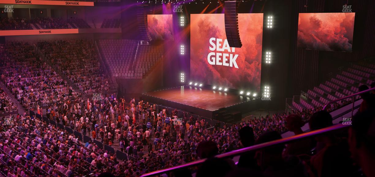 Dickies Arena - Section Suite 11 Seat View