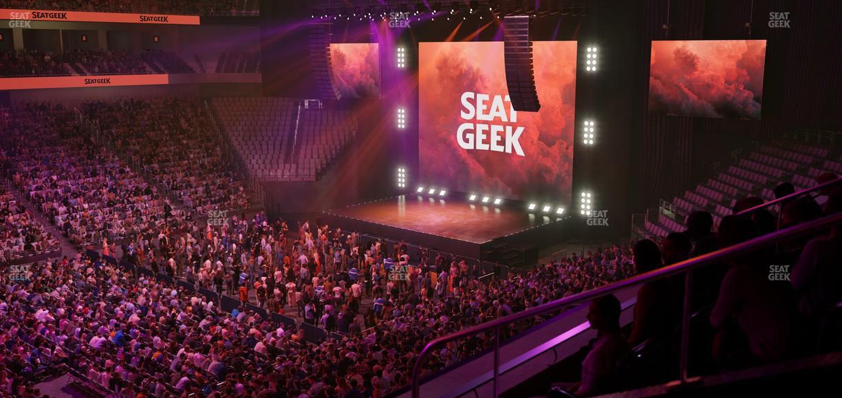 Dickies Arena - Section Suite 12 Seat View